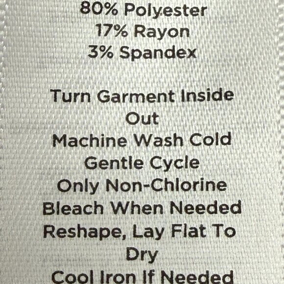 Women's TALBOTS Sleeveless Paisley Dress-‎ Size M - Picture 8 of 8